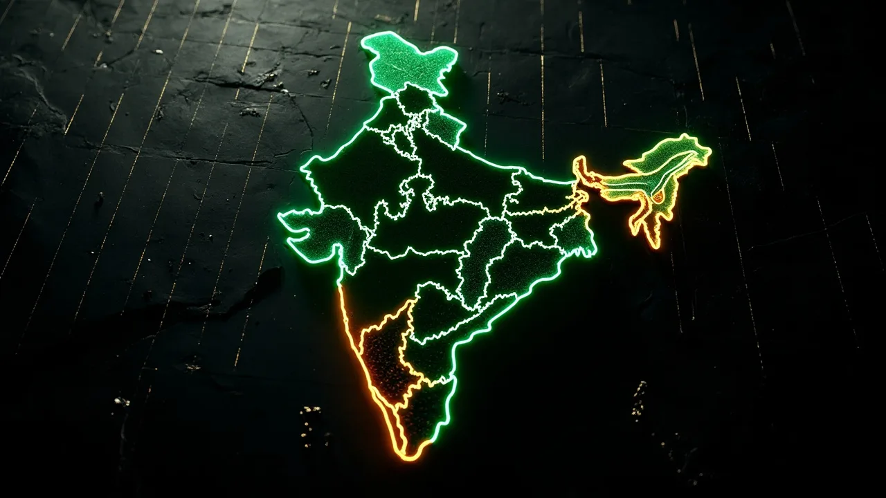 Heatmap of fantasy cricket legality across Indian states 2026